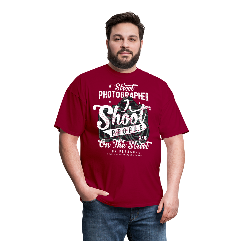 Hey. Its My Job Unisex Classic T-Shirt - dark red