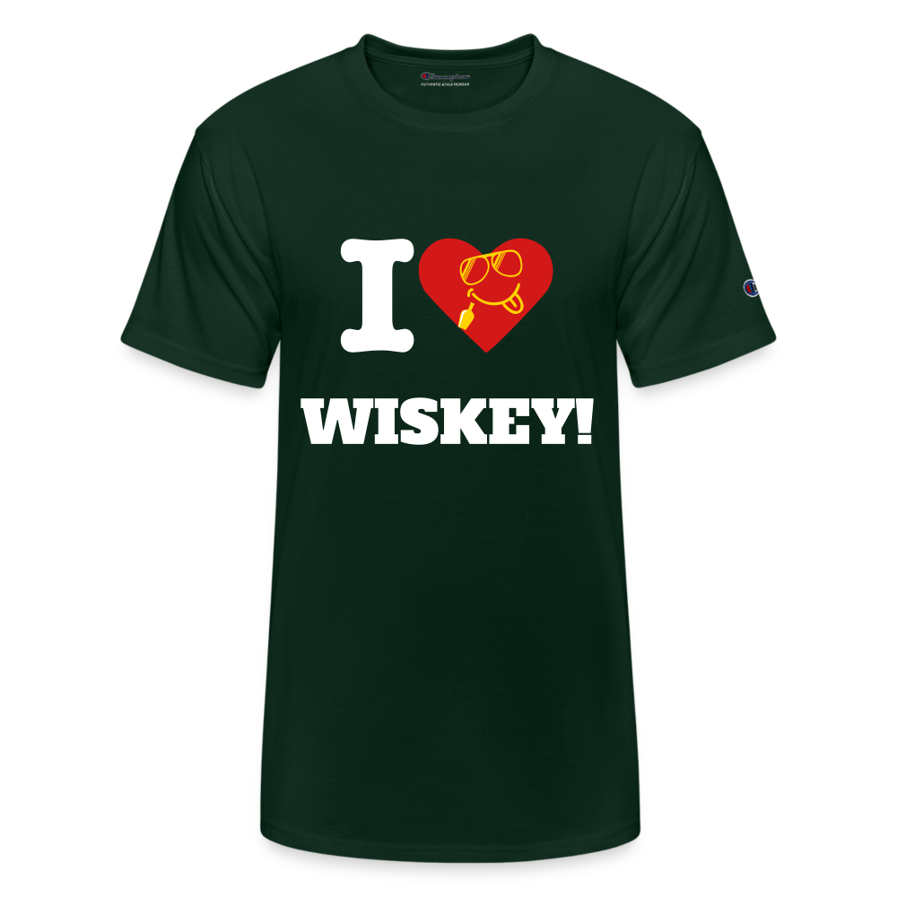 Wisk Away with Champion Unisex T-Shirt - Dark Green