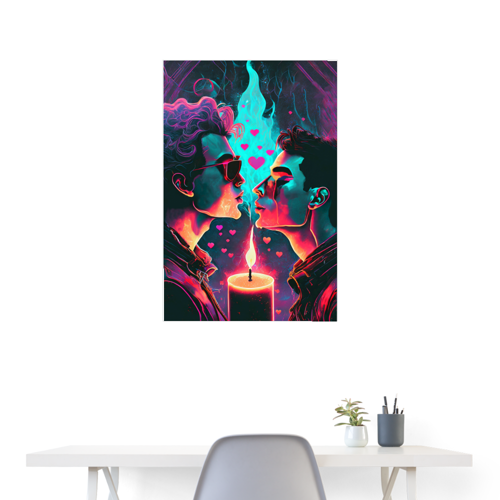 Confidence Poster 24x36 - white