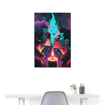 Confidence Poster 24x36 - white