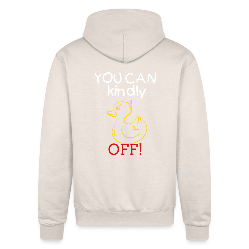 No Ducks Givin' Champion Unisex Hoodie - Sand