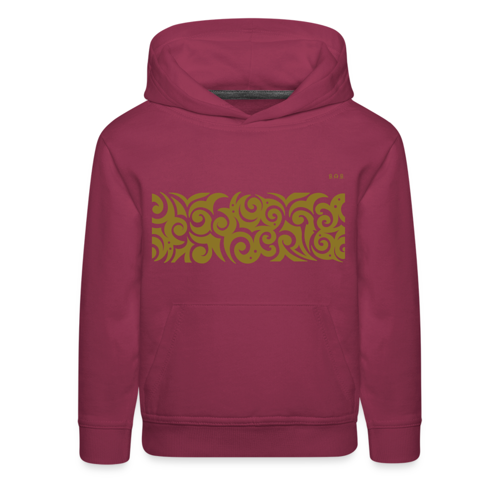 Kids‘ Premium Hoodie - burgundy