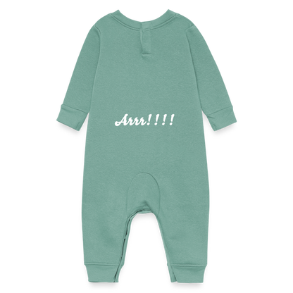 Arrr!!! Baby Fleece One Piece - saltwater