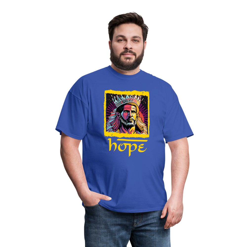 Hope Unisex Classic T-Shirt - royal blue