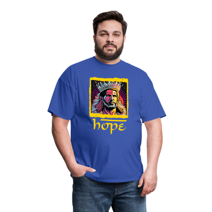 Hope Unisex Classic T-Shirt - royal blue