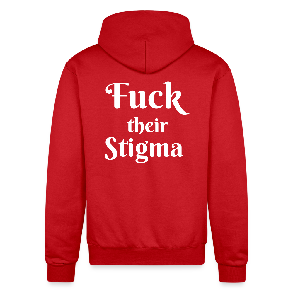 Circumstance Do Not Predict Your Future Champion Unisex Powerblend Hoodie - Scarlet