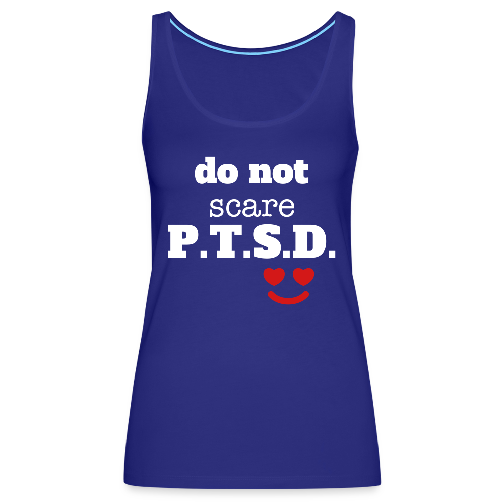 I Did Warn You Women’s Premium Tank Top - royal blue