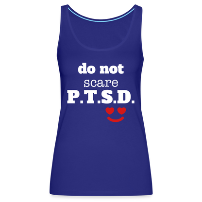 I Did Warn You Women’s Premium Tank Top - royal blue
