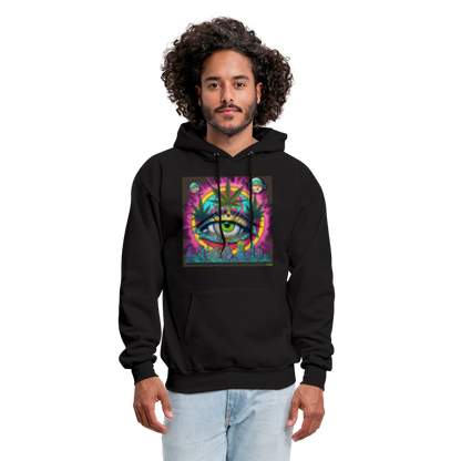 Zen and Mend Men's Hoodie - black
