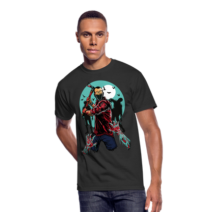 I Didn't Ask to be a Zombie Men’s 50/50 T-Shirt - black