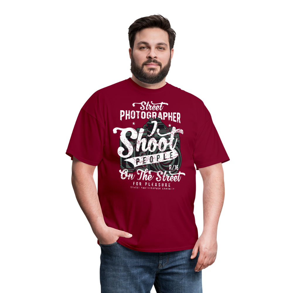 Hey. Its My Job Unisex Classic T-Shirt - burgundy