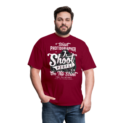 Hey. Its My Job Unisex Classic T-Shirt - burgundy