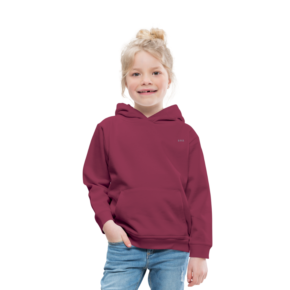 Escape Reality Video Gamer Kids‘ Premium Hoodie - burgundy