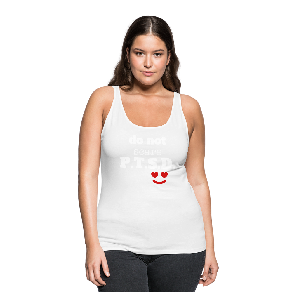 I Did Warn You Women’s Premium Tank Top - white