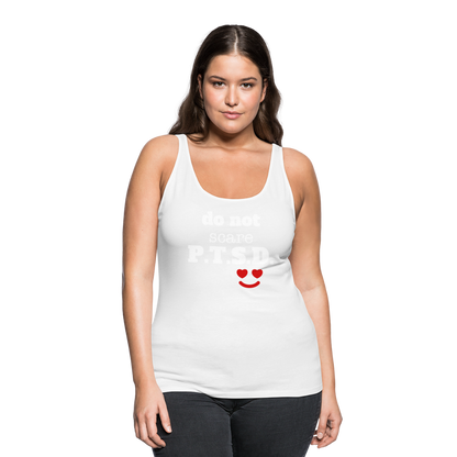 I Did Warn You Women’s Premium Tank Top - white