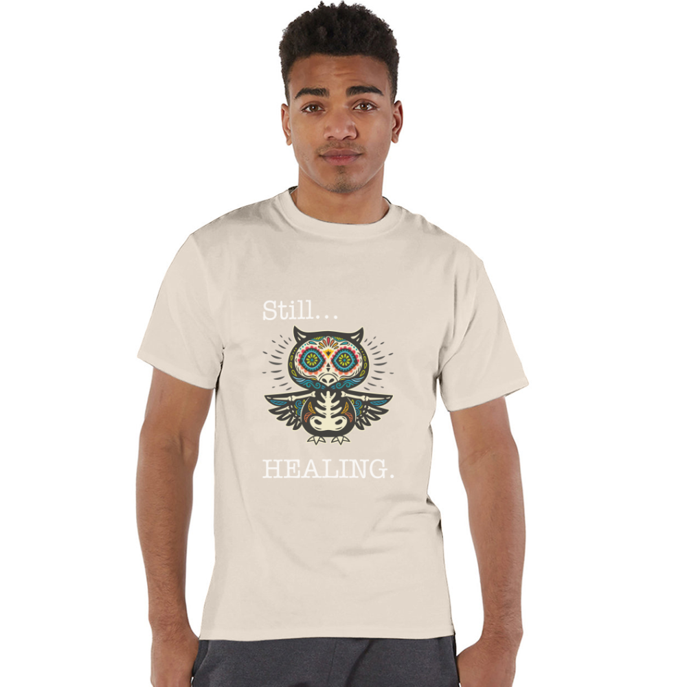Still Healing Champion Unisex T-Shirt - Sand