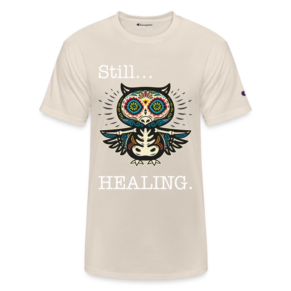 Still Healing Champion Unisex T-Shirt - Sand
