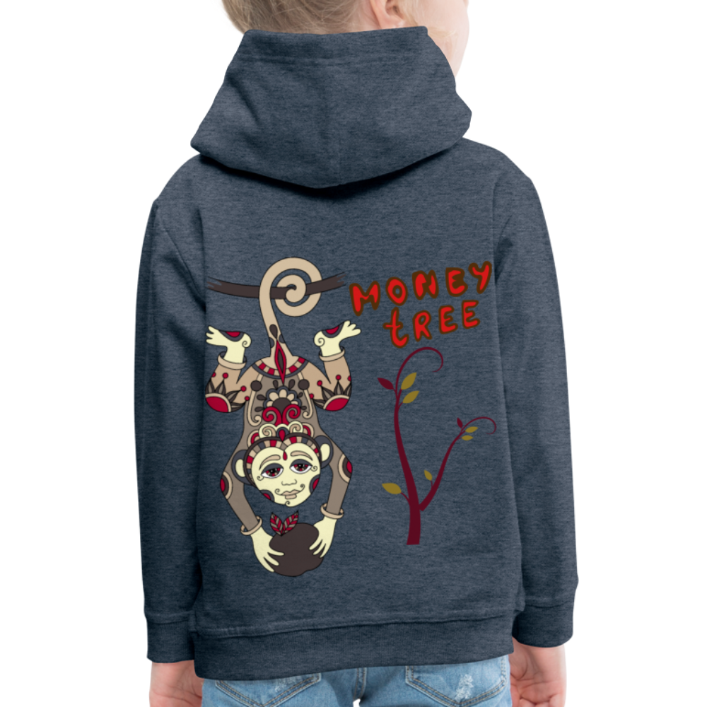Kids‘ Premium Hoodie - heather denim