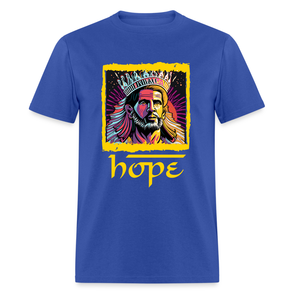 Hope Unisex Classic T-Shirt - royal blue