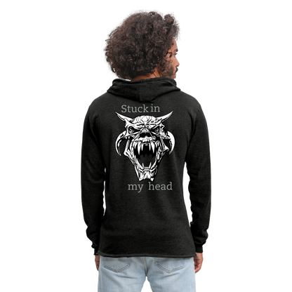 95% of the Time Unisex Lightweight Terry Hoodie - charcoal grey