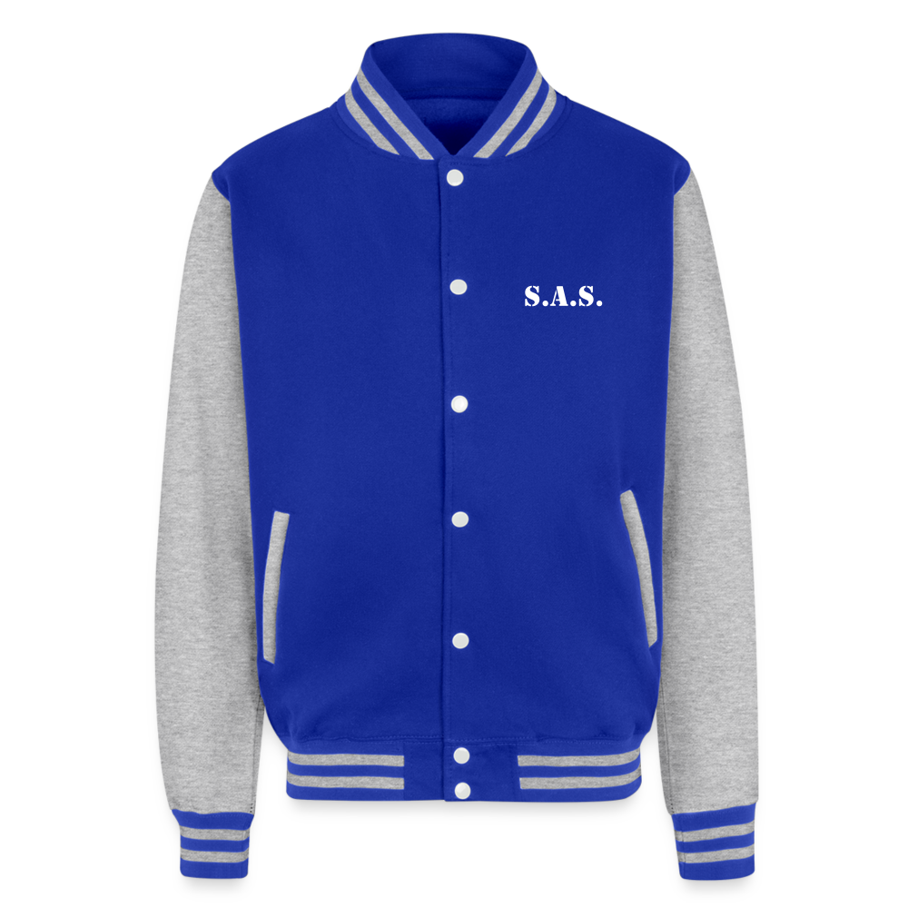 Gorilla Good Time Champion Unisex 1/4 Zip Pullover Sweatshirt - royal/heather grey