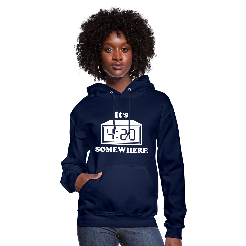 Well DUH! Women's Hoodie - navy