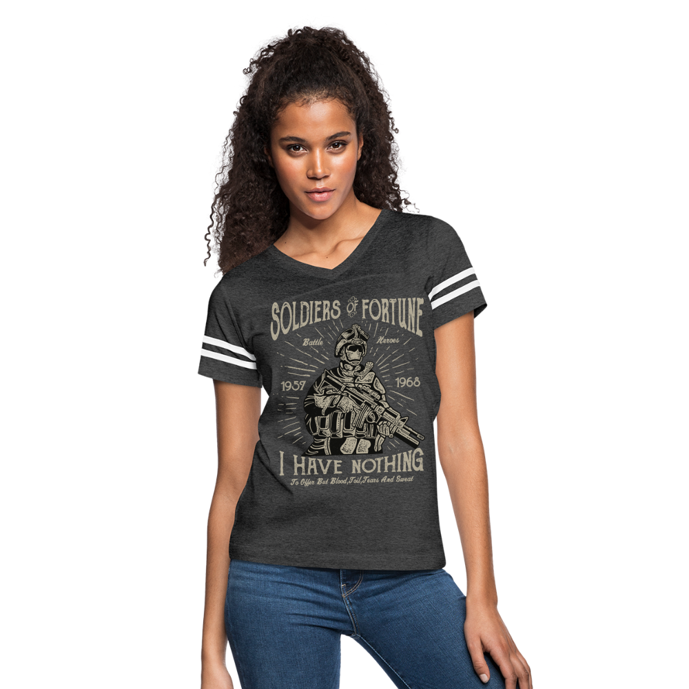 Hero Women's Cropped T-Shirt - vintage smoke/white