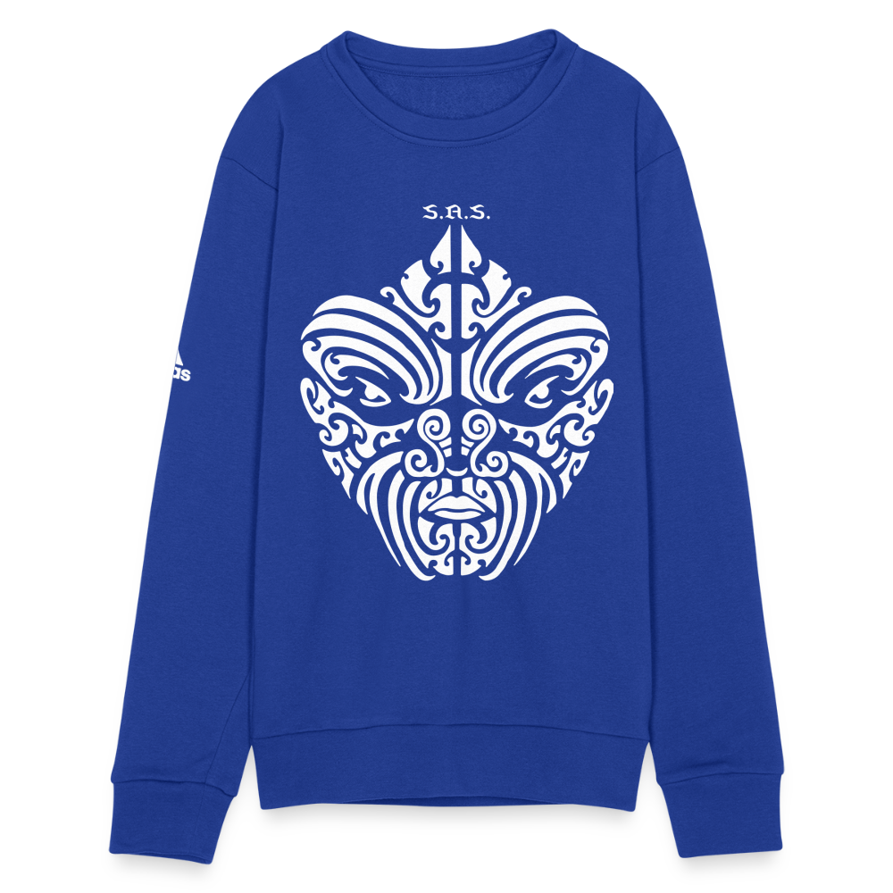 I See You Watchin' Adidas Unisex Fleece Crewneck Sweatshirt - royal blue