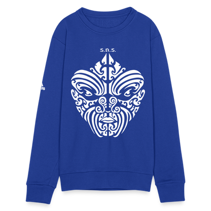 I See You Watchin' Adidas Unisex Fleece Crewneck Sweatshirt - royal blue