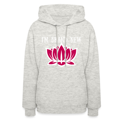 Brand new Women's Hoodie - heather oatmeal
