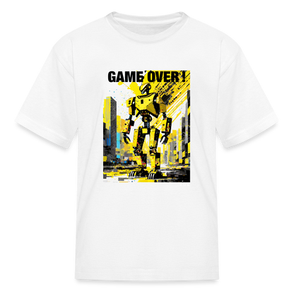 E-BOT Kids' T-Shirt - white