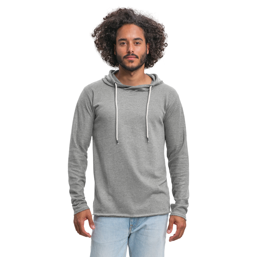 Just Joking!  Unisex Lightweight Terry Hoodie - heather gray