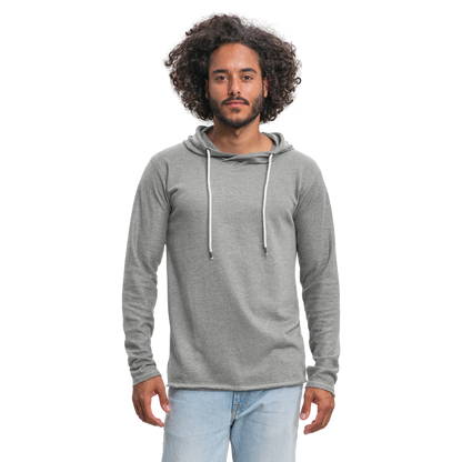 Just Joking!  Unisex Lightweight Terry Hoodie - heather gray