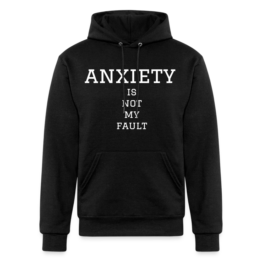 University of Anxiety Champion Unisex Powerblend Hoodie - black