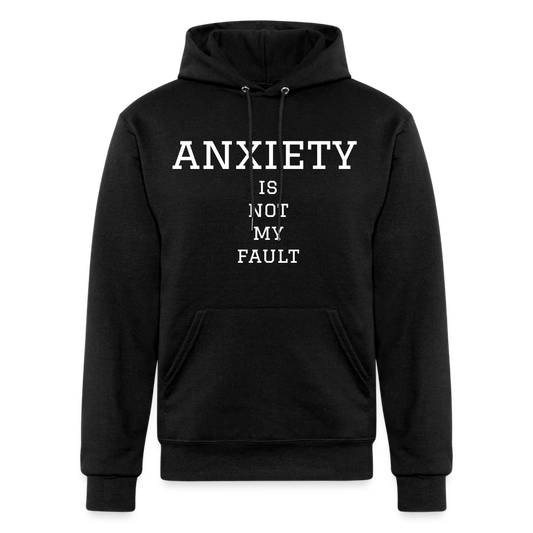 University of Anxiety Champion Unisex Powerblend Hoodie - black