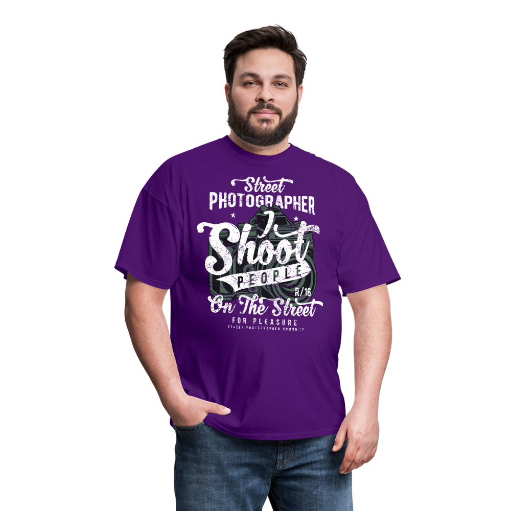 Hey. Its My Job Unisex Classic T-Shirt - purple