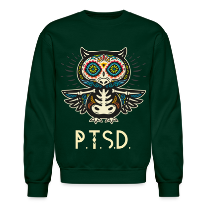 Still Healing Unisex Crewneck Sweatshirt | Gildan 18000 Gildan - forest green