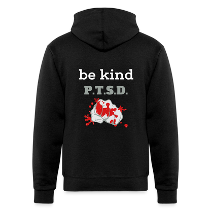 I Said Be KIND!!! Champion Unisex Powerblend Hoodie - black