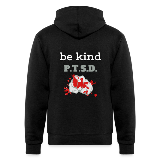 I Said Be KIND!!! Champion Unisex Powerblend Hoodie - black