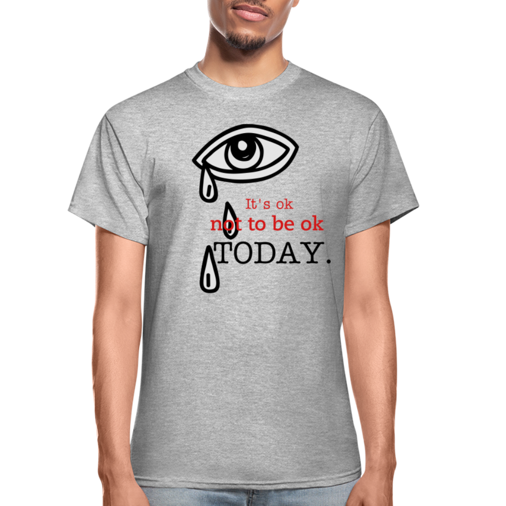 Tomorrow is Not to Far Gildan Ultra Cotton Adult T-Shirt - heather gray