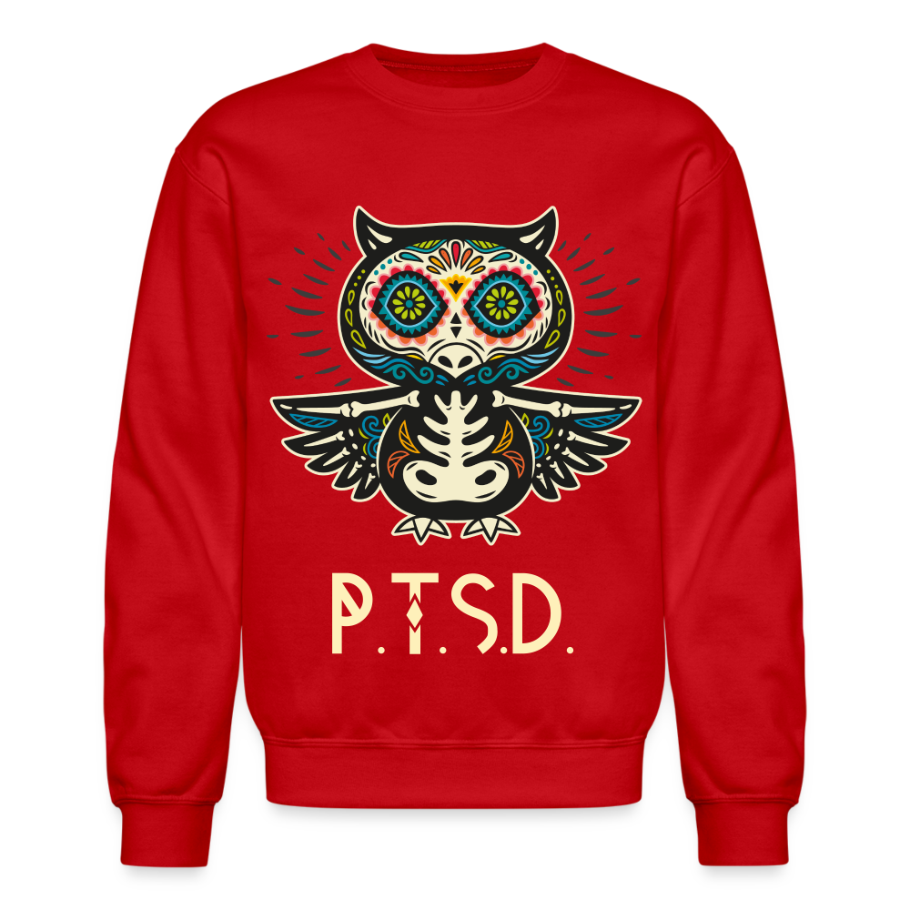 Still Healing Unisex Crewneck Sweatshirt | Gildan 18000 Gildan - red