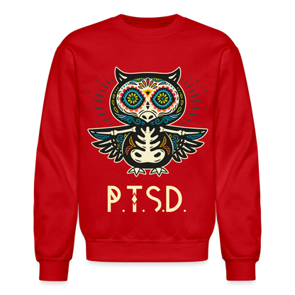 Still Healing Unisex Crewneck Sweatshirt | Gildan 18000 Gildan - red