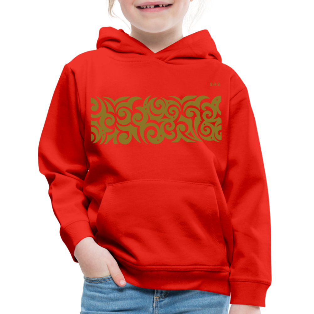 Kids‘ Premium Hoodie - red