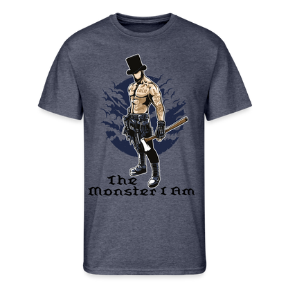 Judge my Monster Men’s 50/50 T-Shirt - navy heather