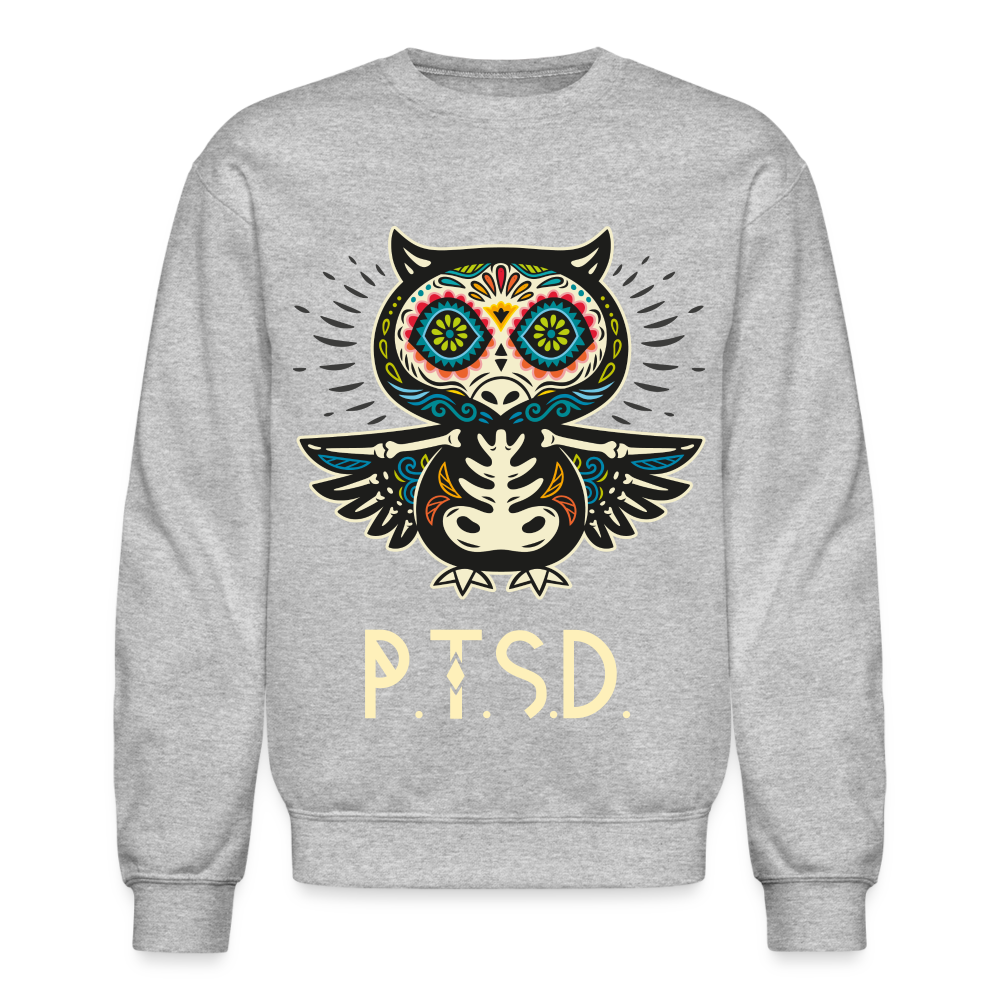 Still Healing Unisex Crewneck Sweatshirt | Gildan 18000 Gildan - heather gray
