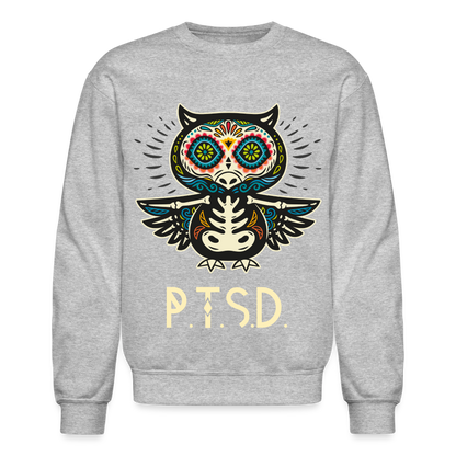 Still Healing Unisex Crewneck Sweatshirt | Gildan 18000 Gildan - heather gray