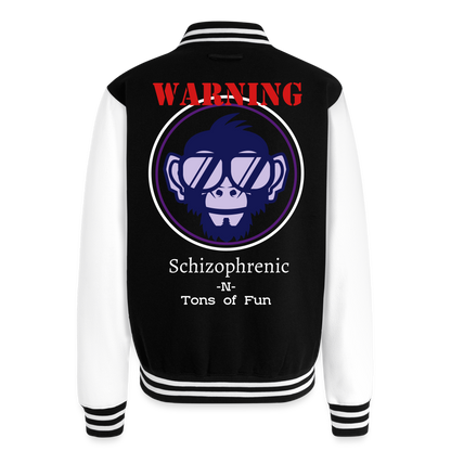 Gorilla Good Time Champion Unisex 1/4 Zip Pullover Sweatshirt - black/white