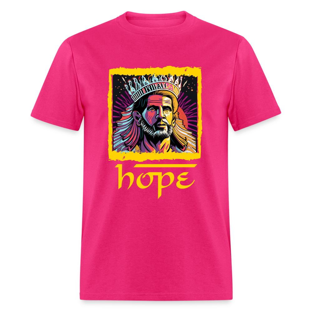Hope Unisex Classic T-Shirt - fuchsia