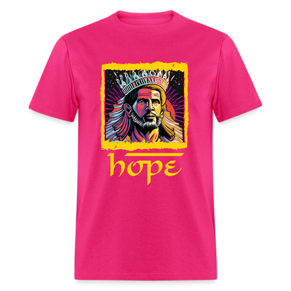 Hope Unisex Classic T-Shirt - fuchsia