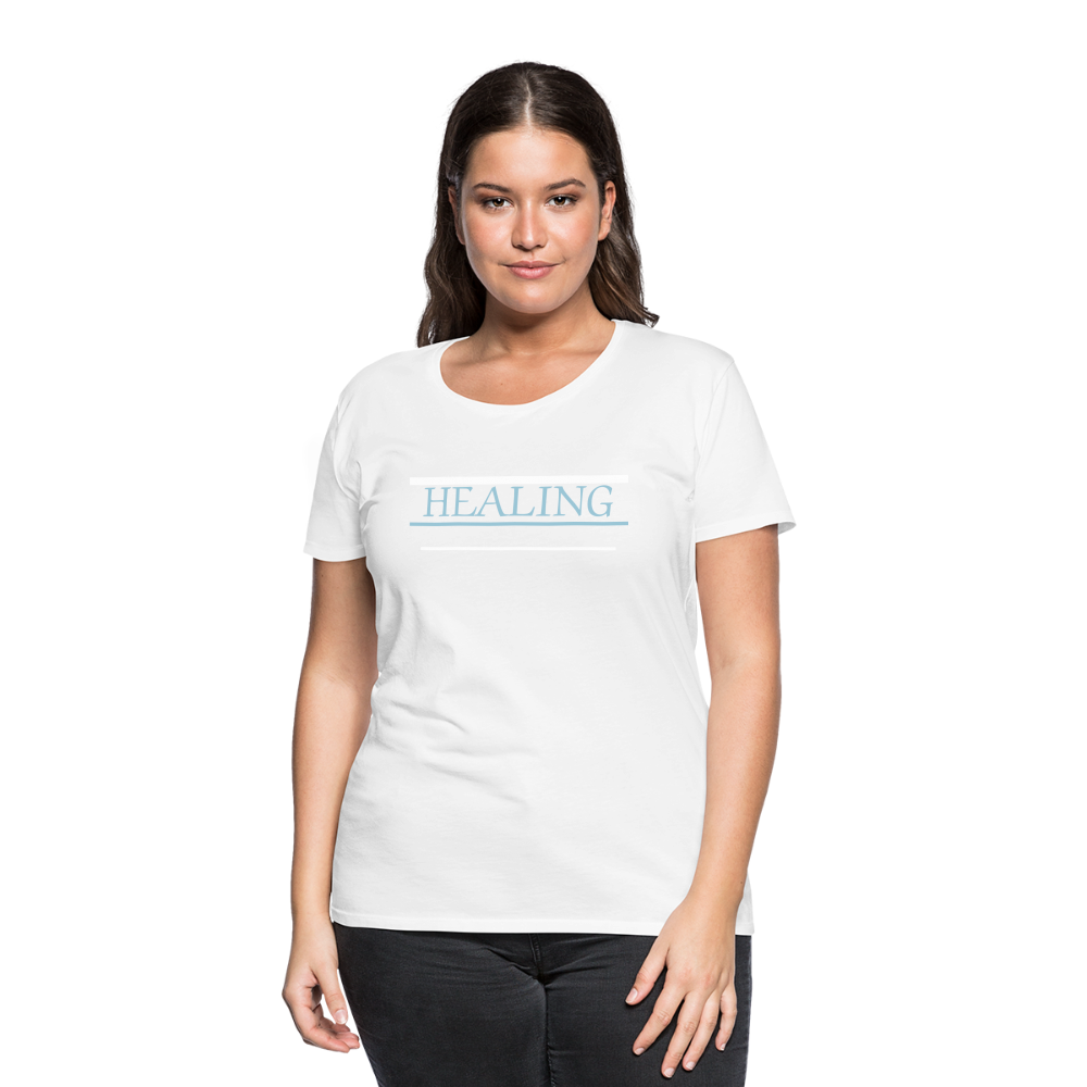 Healing Me Women’s Premium T-Shirt | Spreadshirt 813 - white